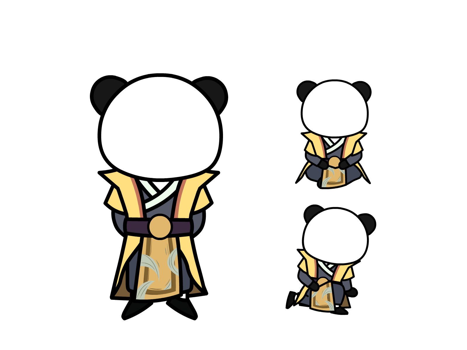 人物图-玄幻修仙-多动作-男9