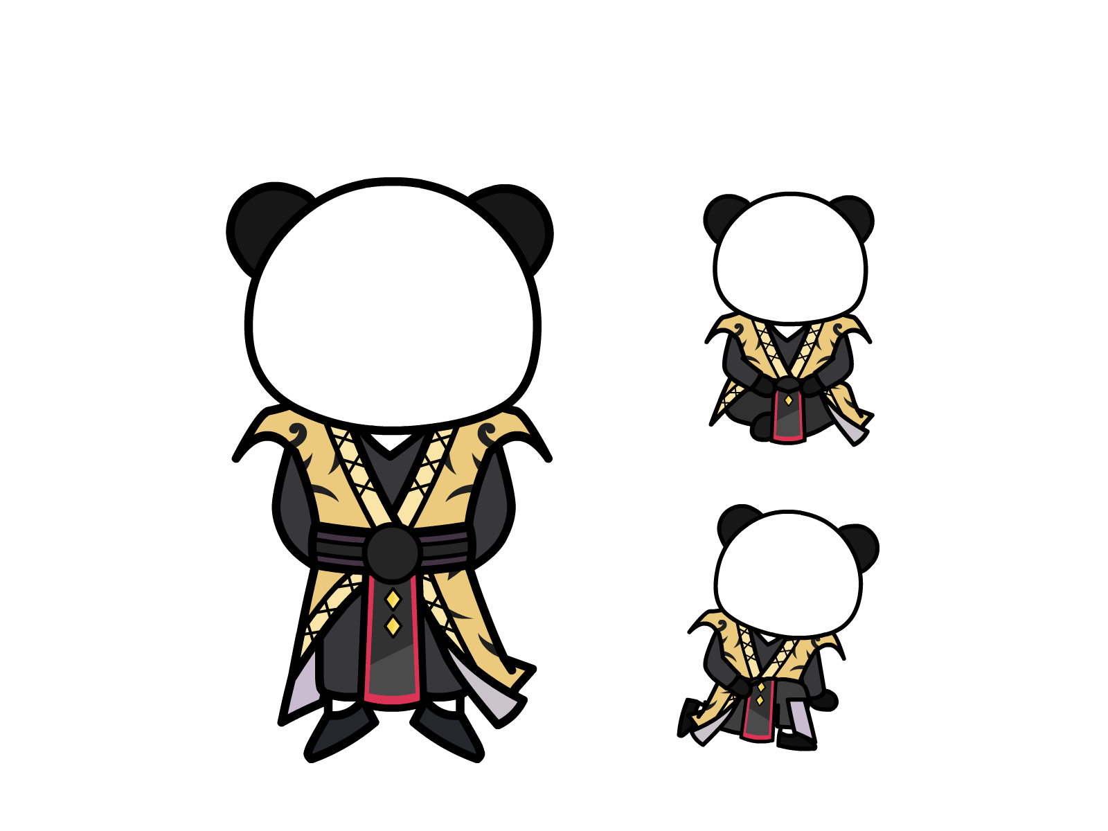 人物图-玄幻修仙-多动作-男9