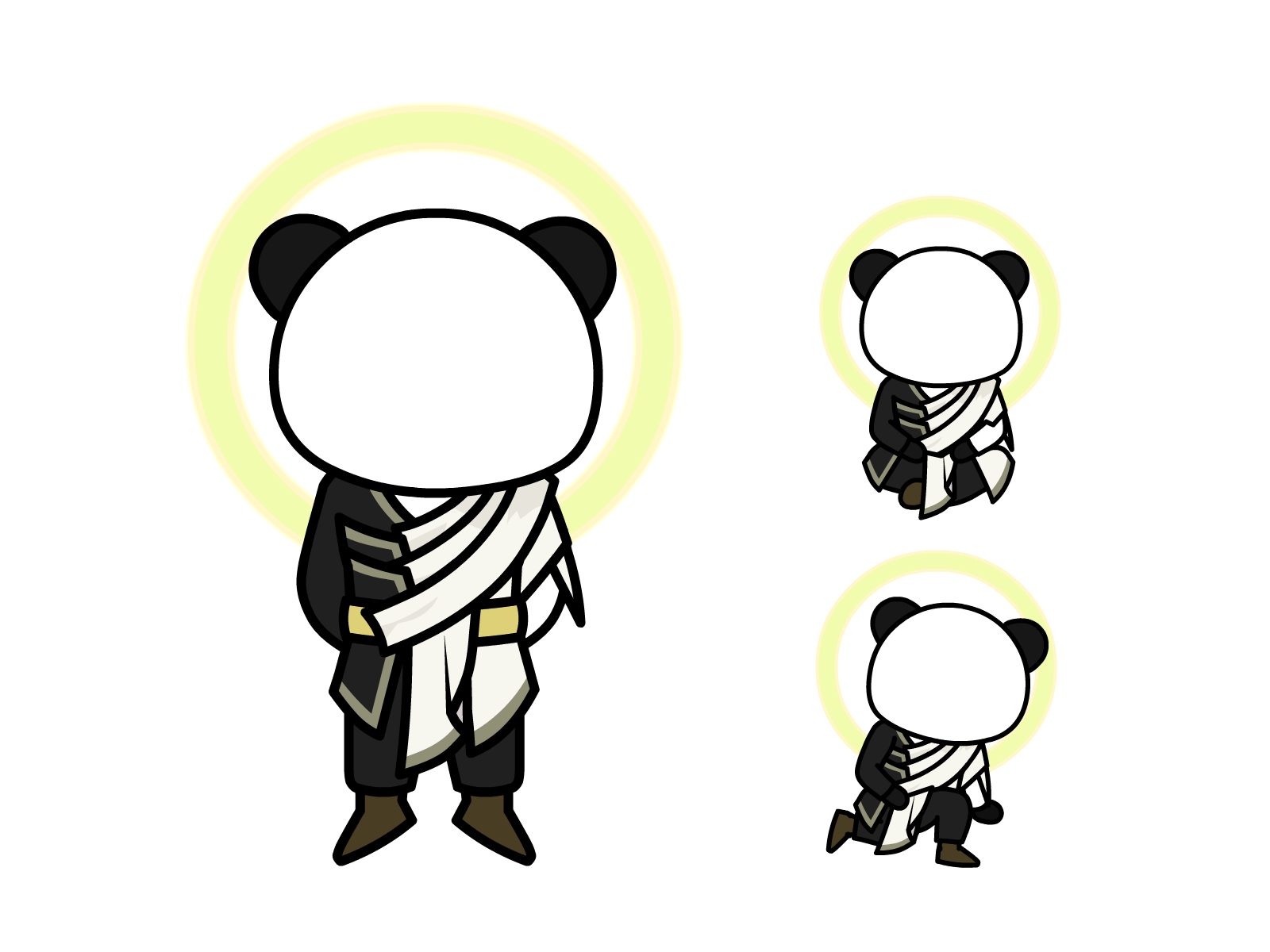 人物图-玄幻修仙-多动作-男2