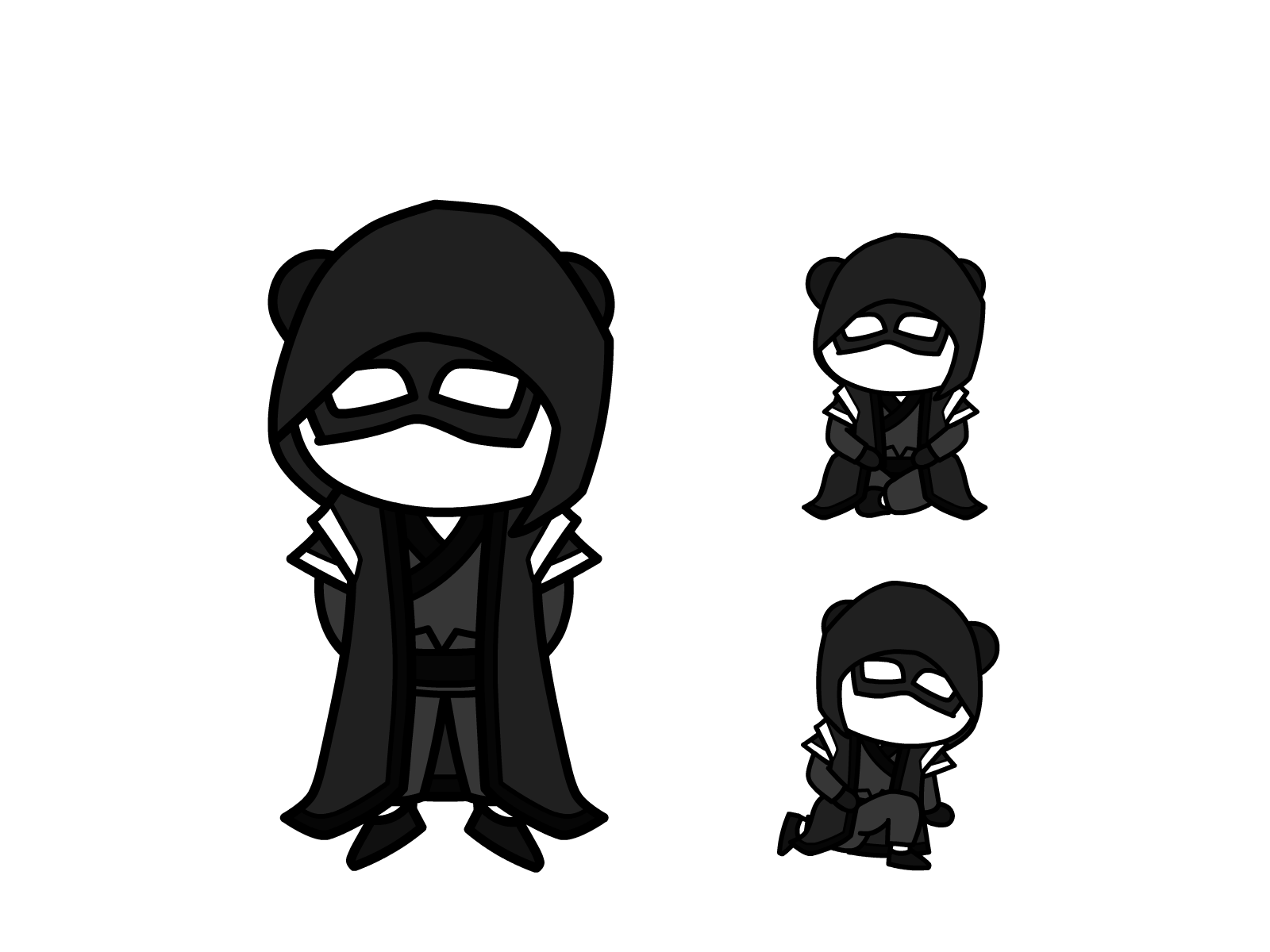 人物图-玄幻修仙-多动作-男1