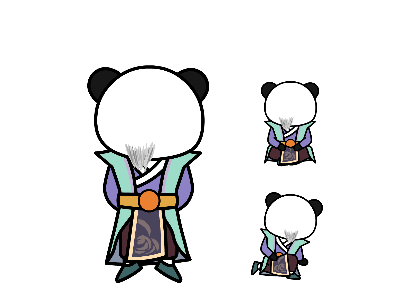 人物图-玄幻修仙-多动作-男10