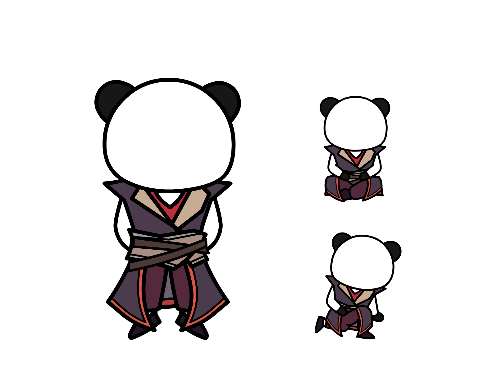 人物图-玄幻修仙-多动作-男9