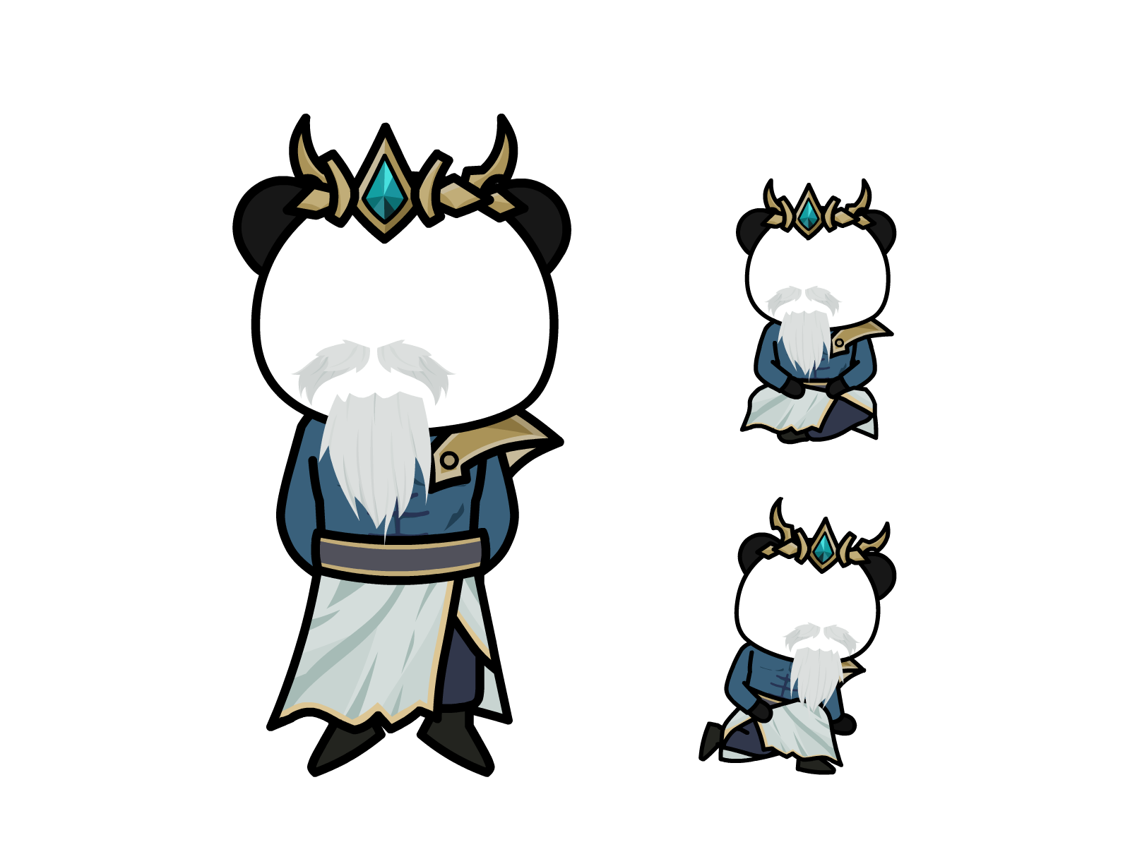 人物图-玄幻修仙-多动作-男6